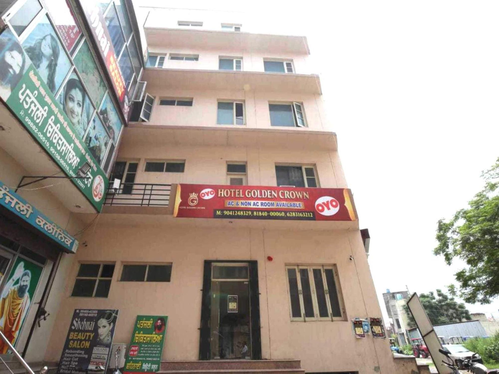 Oyo 91941 Hotel Golden Crown Sirhind Экстерьер фото